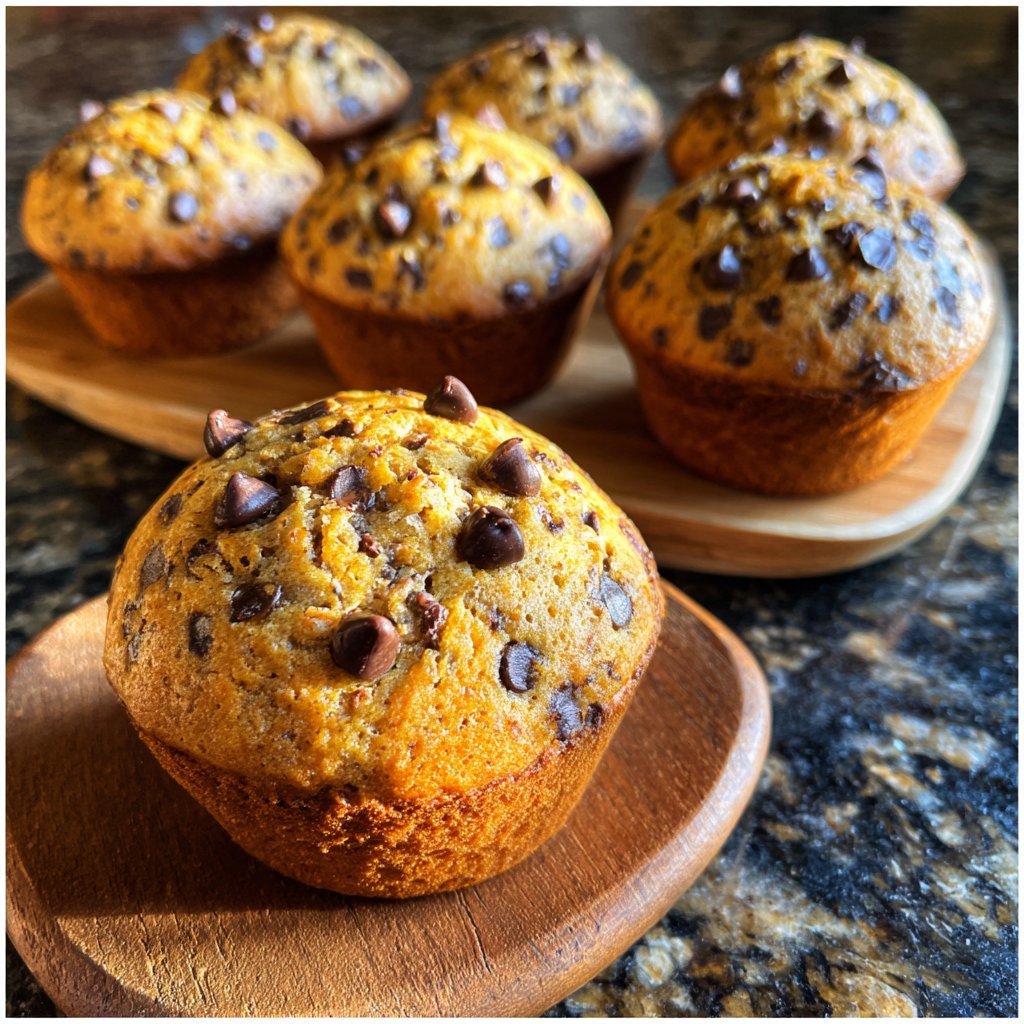 Simple Chocolate Chip Muffin Tops