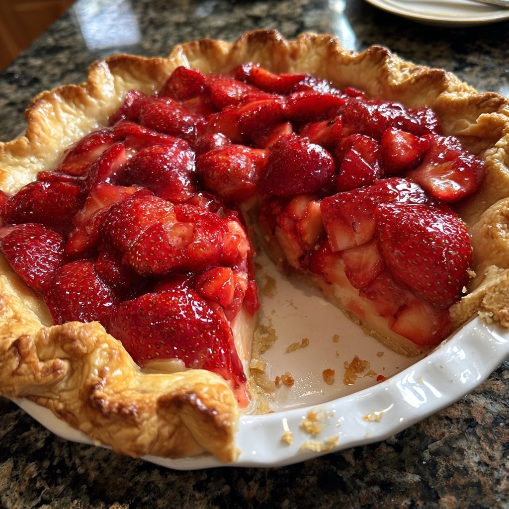Glazed Strawberry Pie