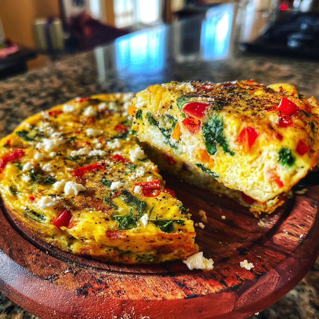 Quick and Easy Veggie Frittata