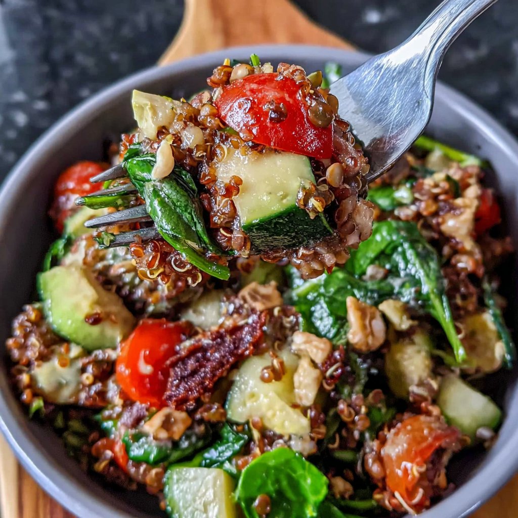 Lentil Quinoa Power Salad