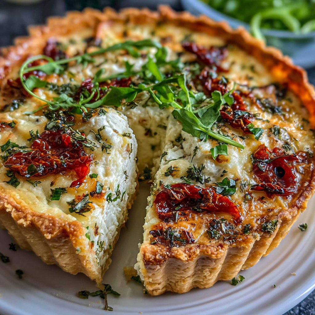 Savory Herb Spring Brunch Quiche