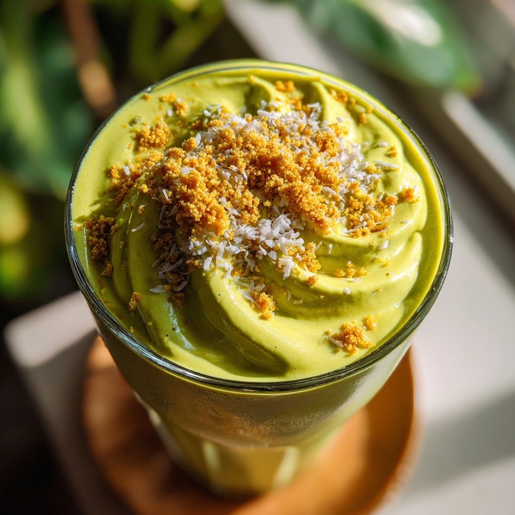 Mango Matcha Smoothie Delight