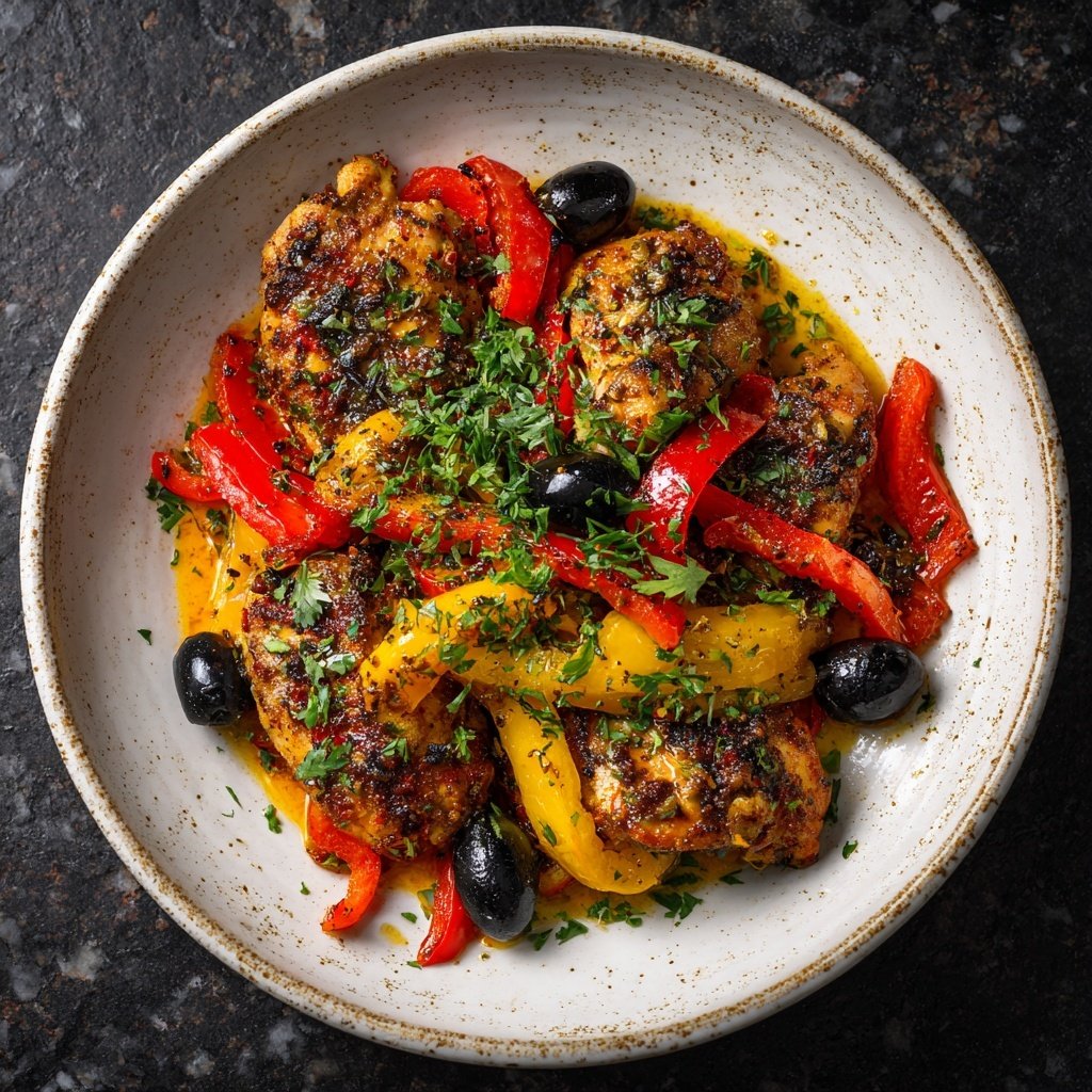 One-Pan Mediterranean Chicken