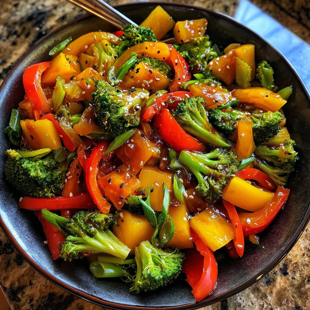 Easy One-Pan Veggie Stir-Fry
