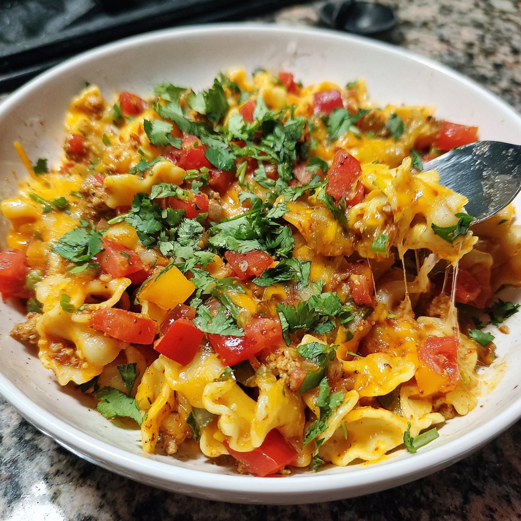 Savory Taco Pasta Medley